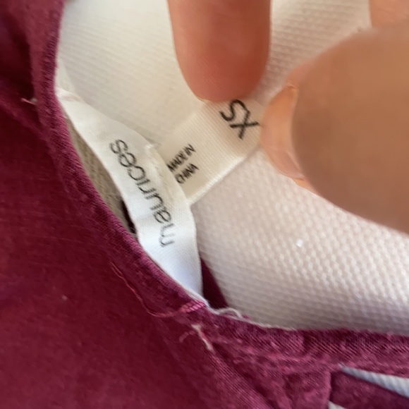 XS Maurice’s Patterned Top - Picture 3 of 3